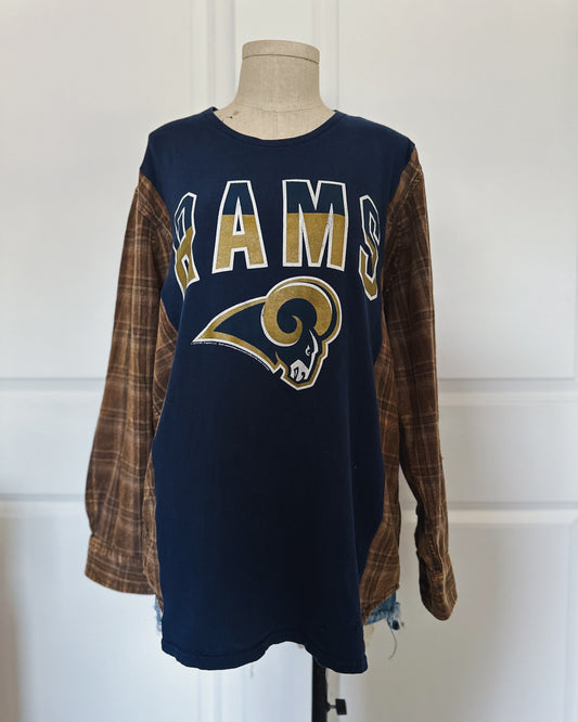 Rams House Reworked Flannel