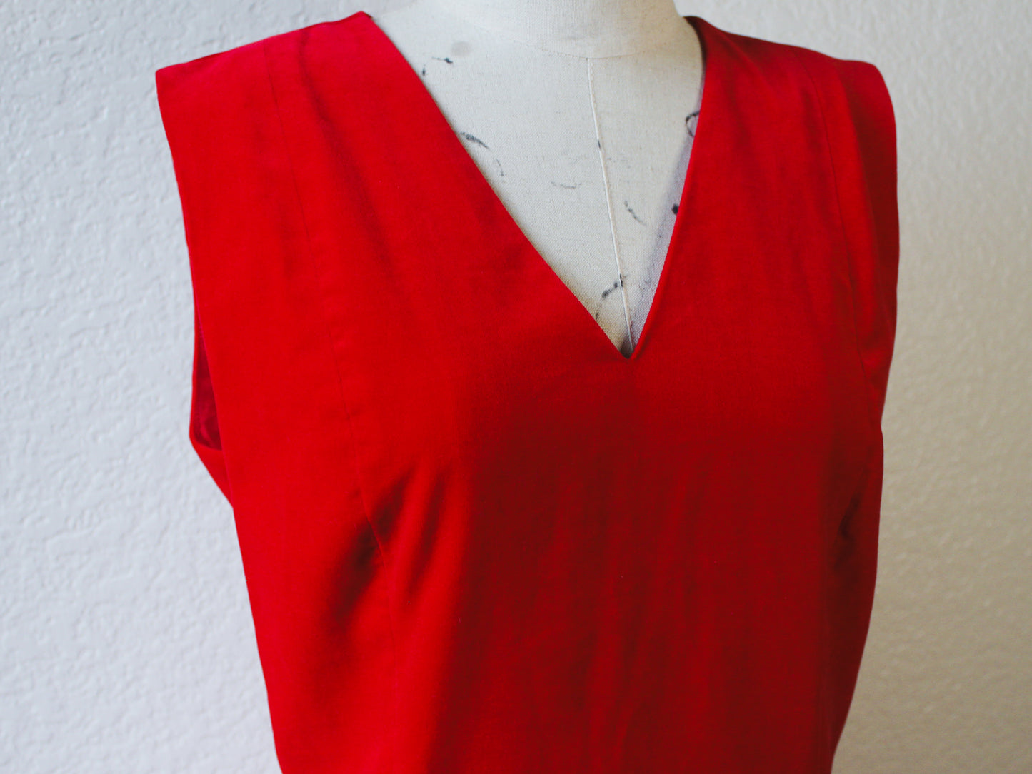 RED DRESS Reworked Dress