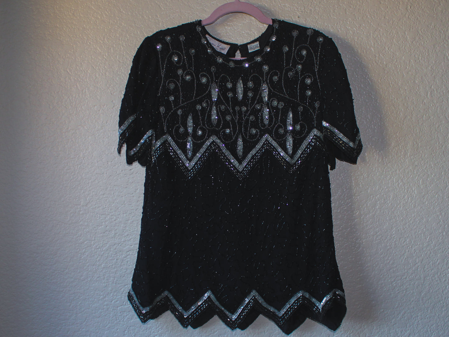 Countdown Laurence Kazar Beaded Top