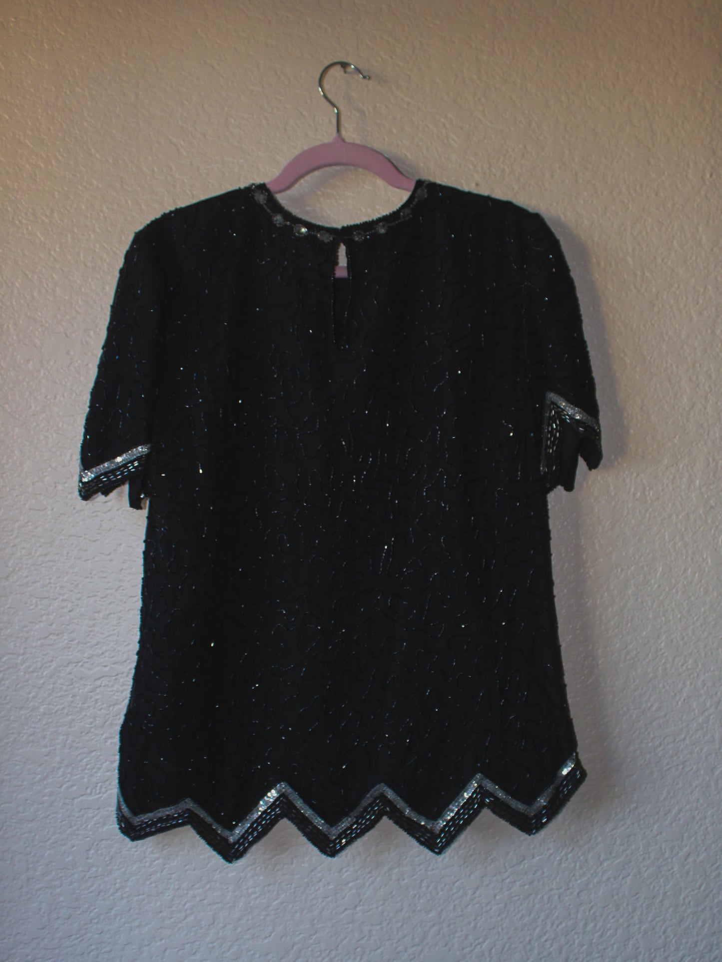 Countdown Laurence Kazar Beaded Top