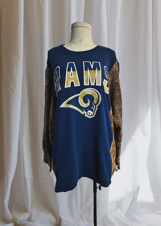 Rams House Reworked Flannel