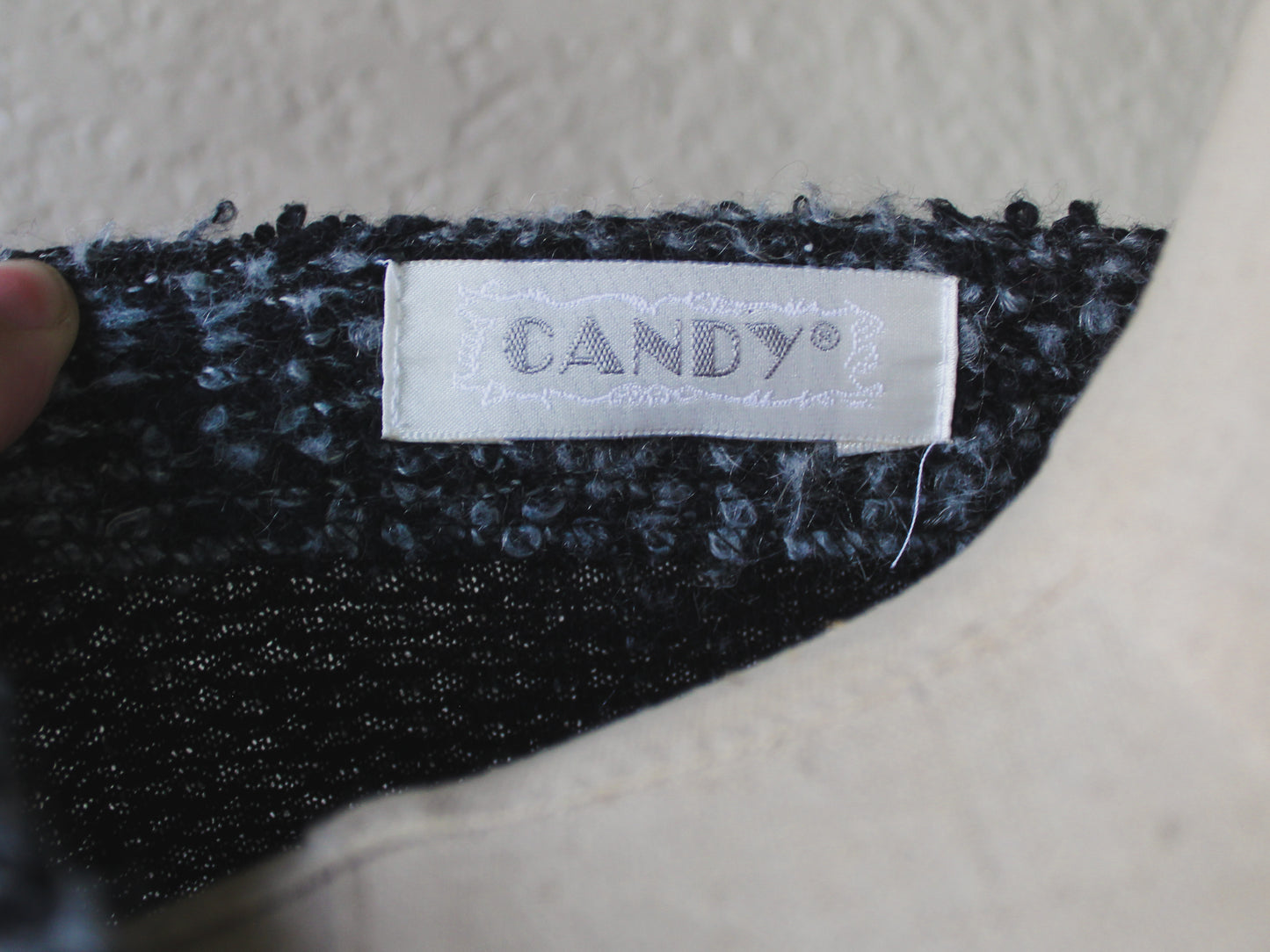 I Want Candy Cropped Sweater