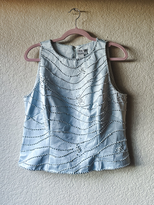 Cinderelly Zola Evening Beaded Top