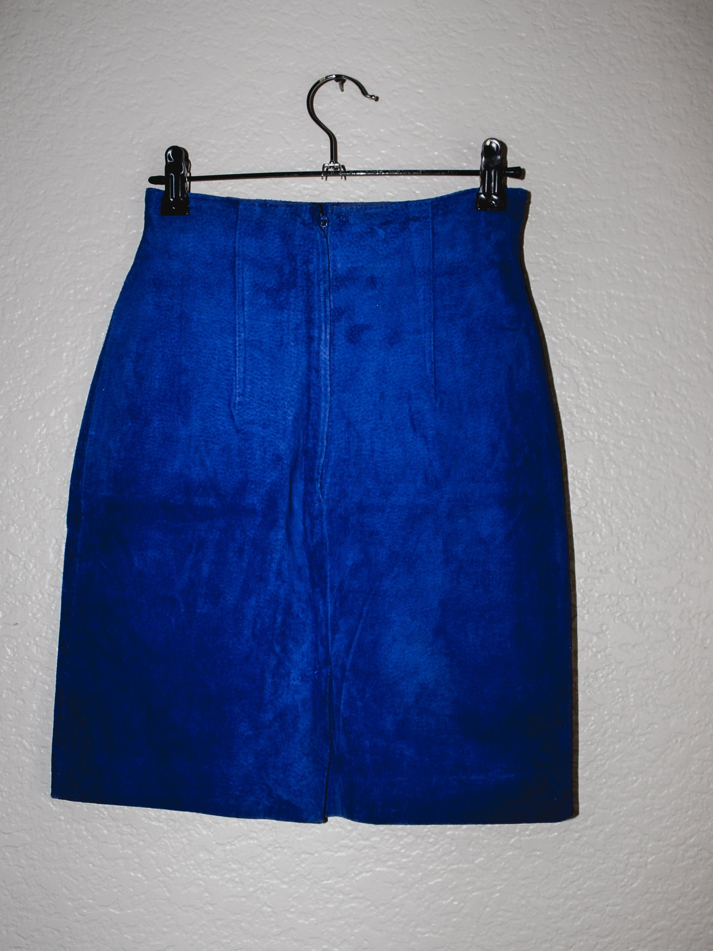 Blue Suede Skirt Express Skirt