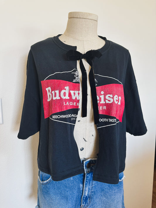 BUD-WEIS-ER Open Front Shirt